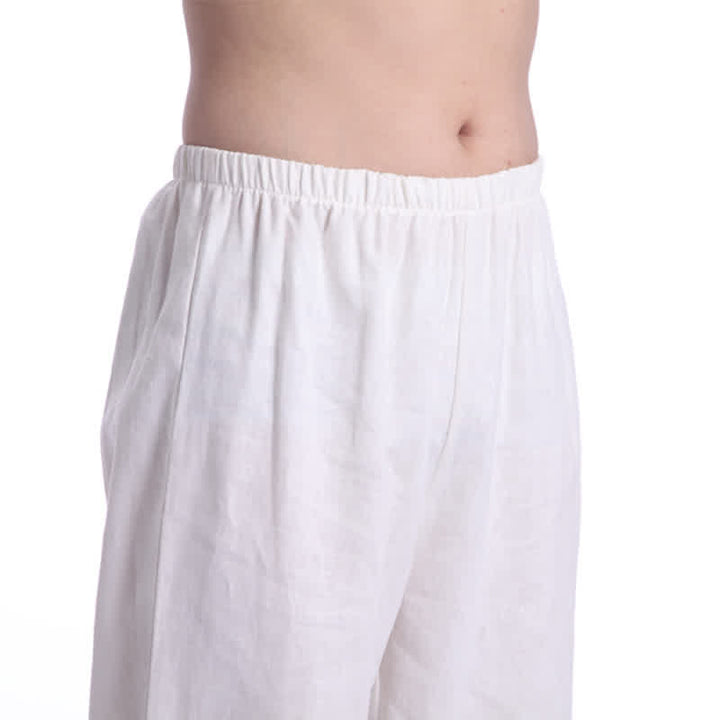 Ensemble de vêtements en coton et lin pour homme Buddha Stones, méditation spirituelle zen, prière - image 16