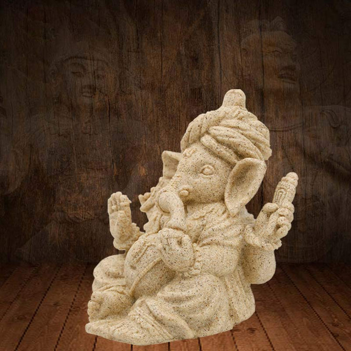 Statue d'éléphant Ganesh Ganpati Bénédiction Protection Décoration de la maison