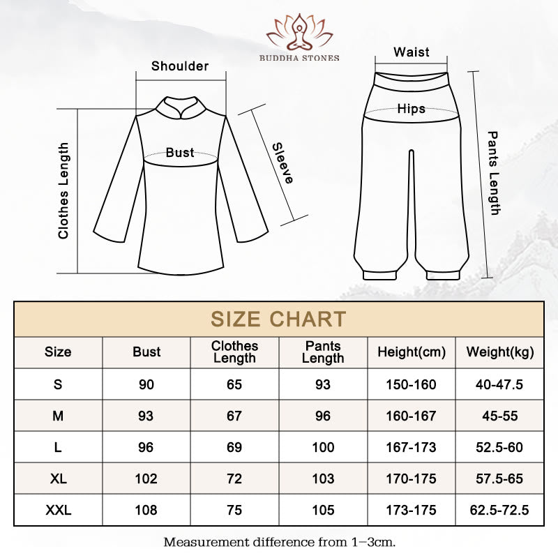 Ensemble de vêtements en coton et lin Buddha Stones , yoga, méditation, prière, col en V, pratique zen, pour femmes - image 18