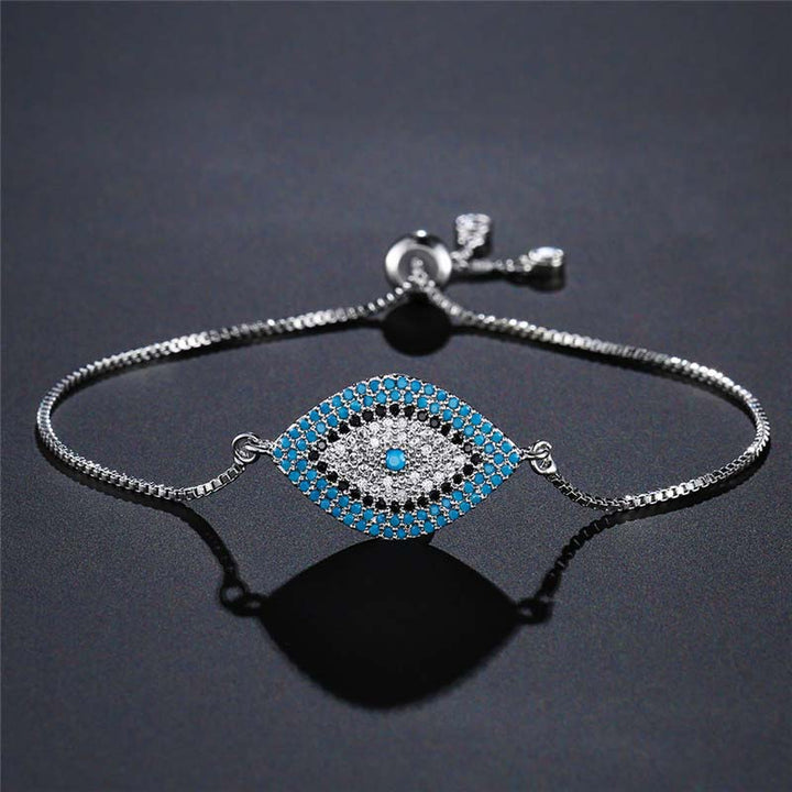 Bracelet de guérison et de protection contre le mauvais œil en Buddha Stones