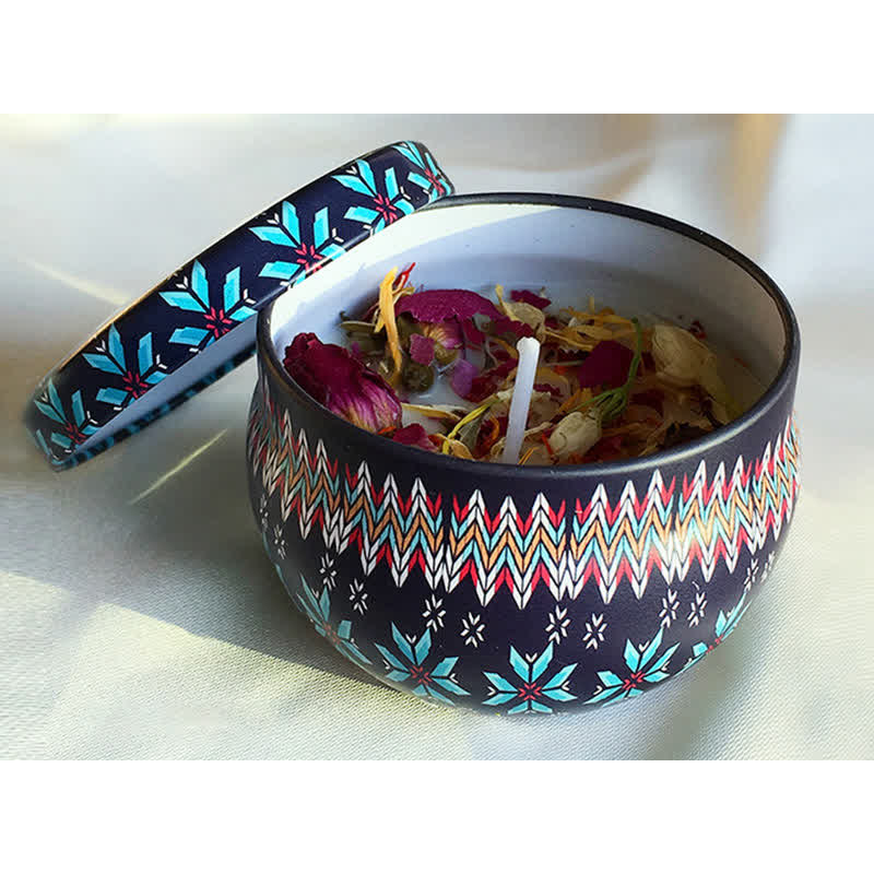 Bougie parfumée à la cire de soja au thé blanc, fleur de gingembre, lavande et gardénia, cadeau pour la famille et les amis - Gardénia - image 6