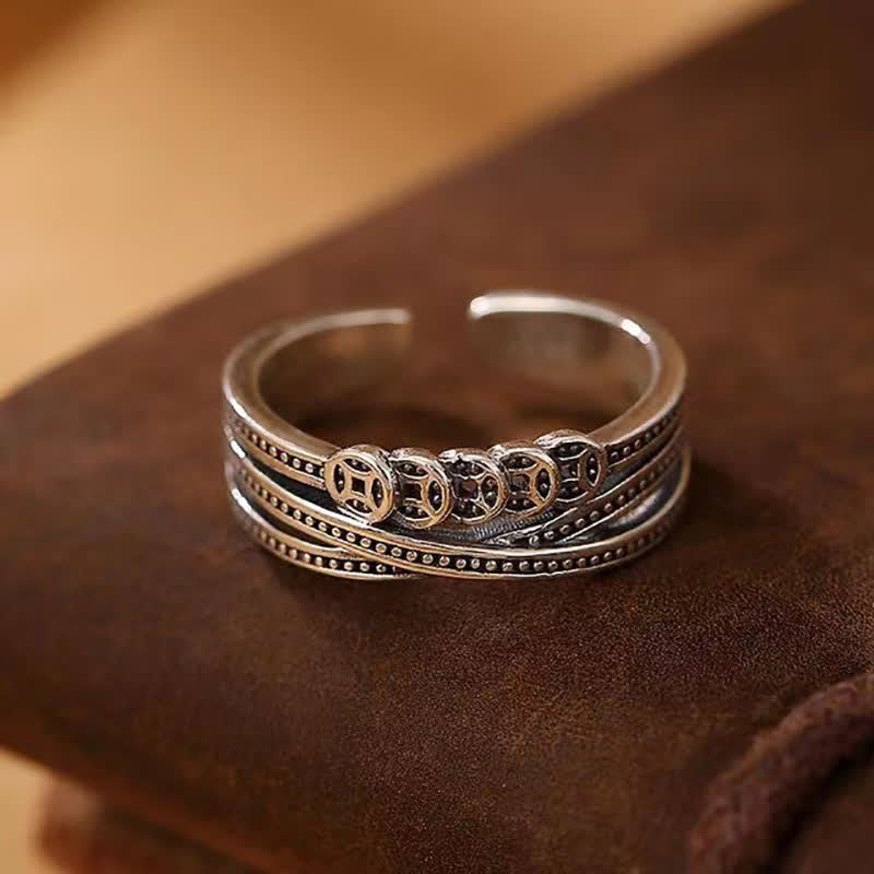 Bague porte-bonheur en cuivre