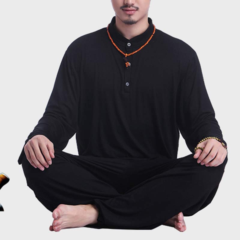 Ensemble de vêtements pour hommes Buddha Stones la méditation, la prière, le yoga, le zen, le tai-chi - image 23