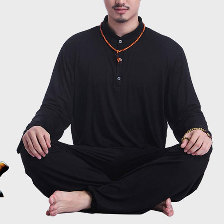 Ensemble de vêtements pour hommes Buddha Stones la méditation, la prière, le yoga, le zen, le tai-chi - image 23