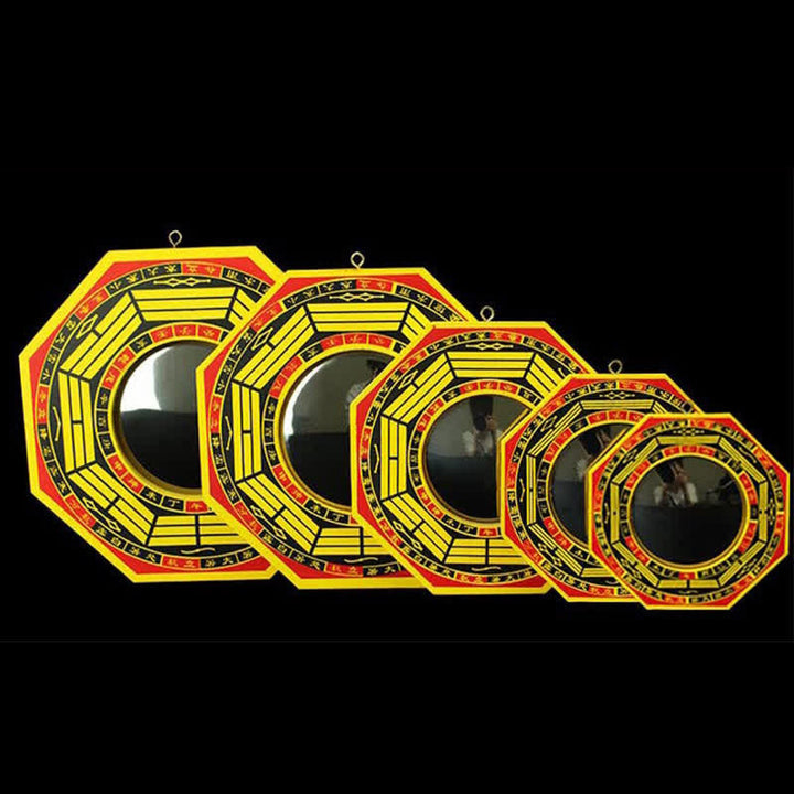 Miroir Feng Shui Bagua pour équilibrer l'énergie du salon