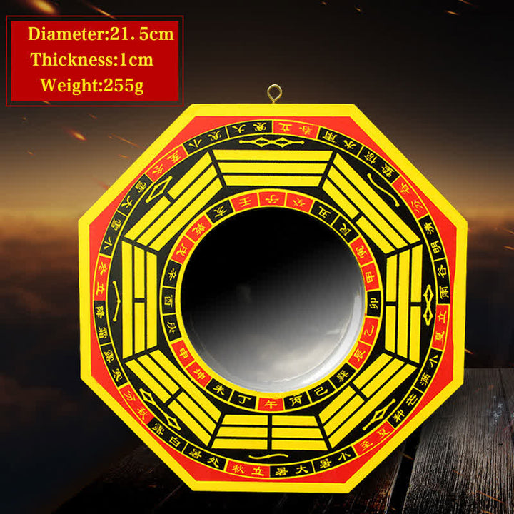 Miroir Feng Shui Bagua pour équilibrer l'énergie du salon