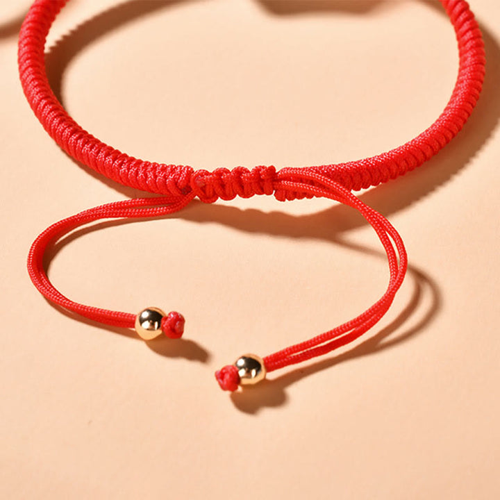 Bracelet tressé en bois d'ébène avec tête de chat et Buddha Stones - image 12