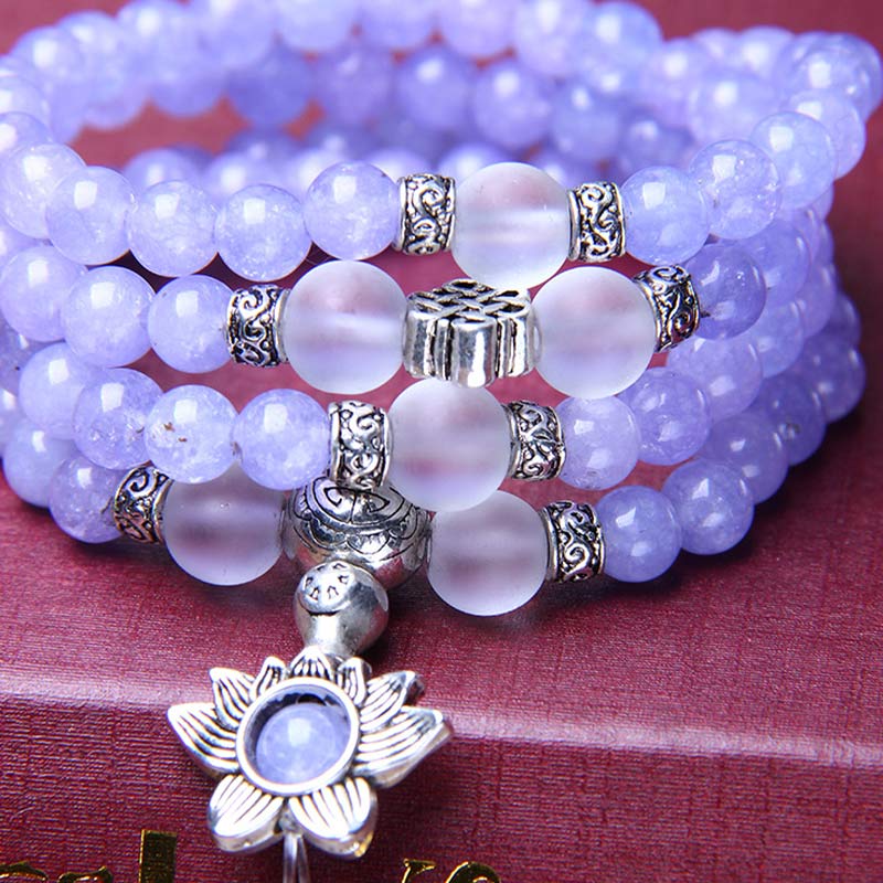 Bracelet Mala en Buddha Stones