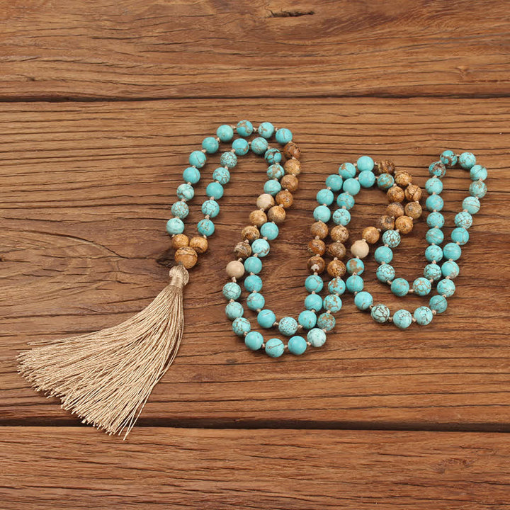 Bracelet Mala 108 Buddha Stones