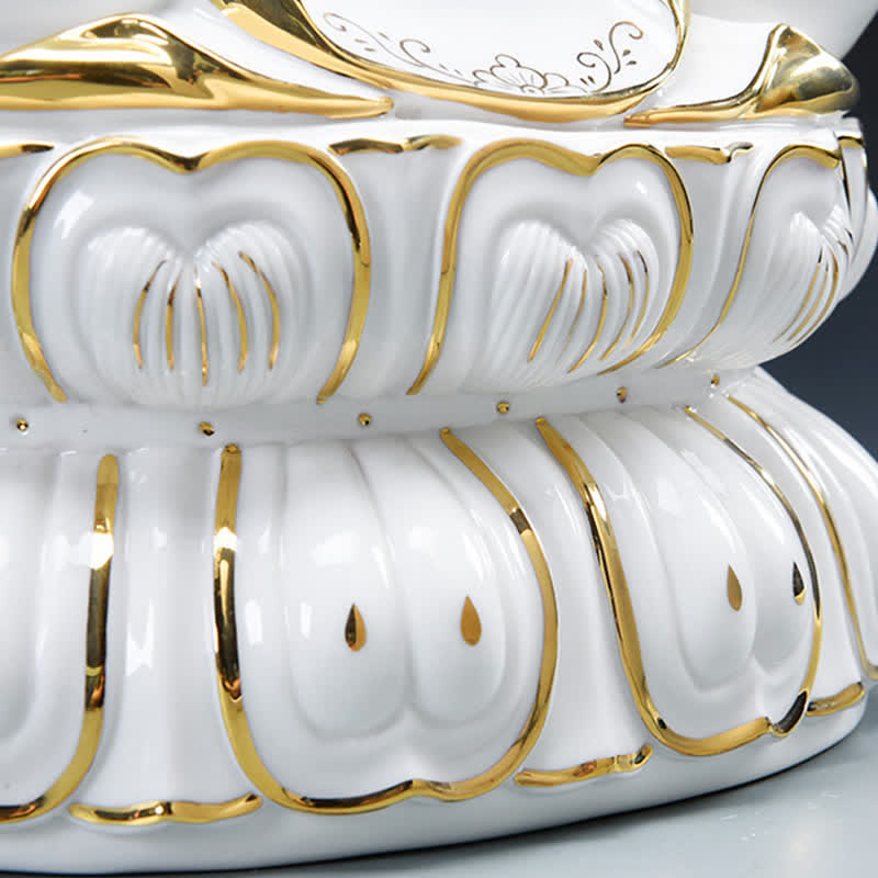 Statue en céramique du succès du Bodhisattva Avalokitesvara de Chenrezig, décoration de la maison - image 9