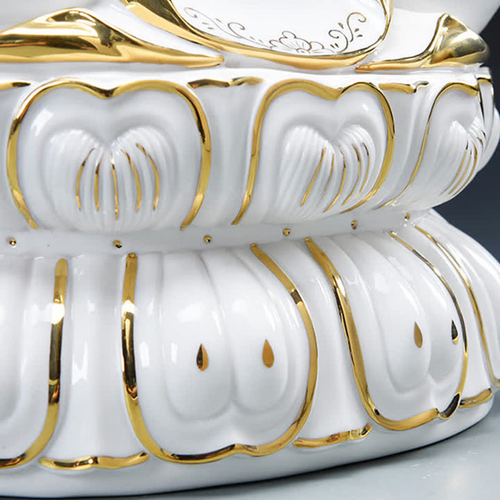 Statue en céramique du succès du Bodhisattva Avalokitesvara de Chenrezig, décoration de la maison - image 9