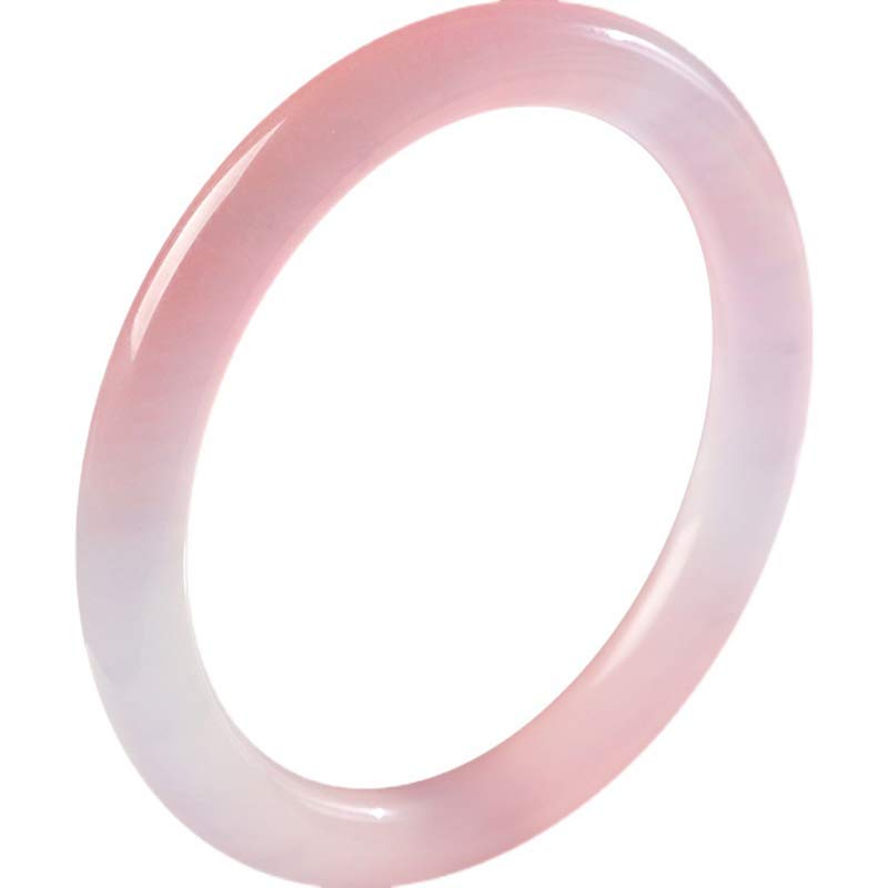 Bracelet jonc amour et chaleur en cristal rose Buddha Stones - image 9