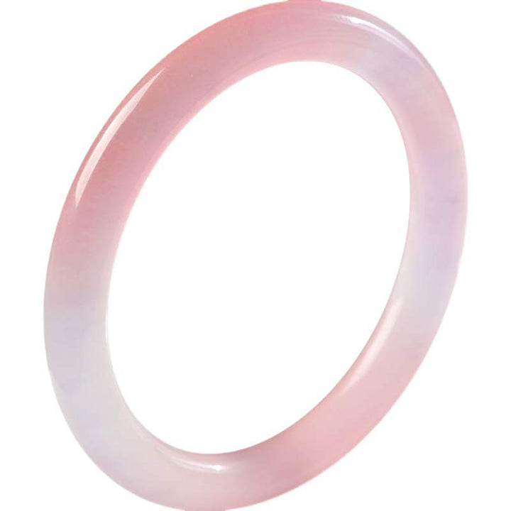 Bracelet jonc amour et chaleur en cristal rose Buddha Stones - image 9