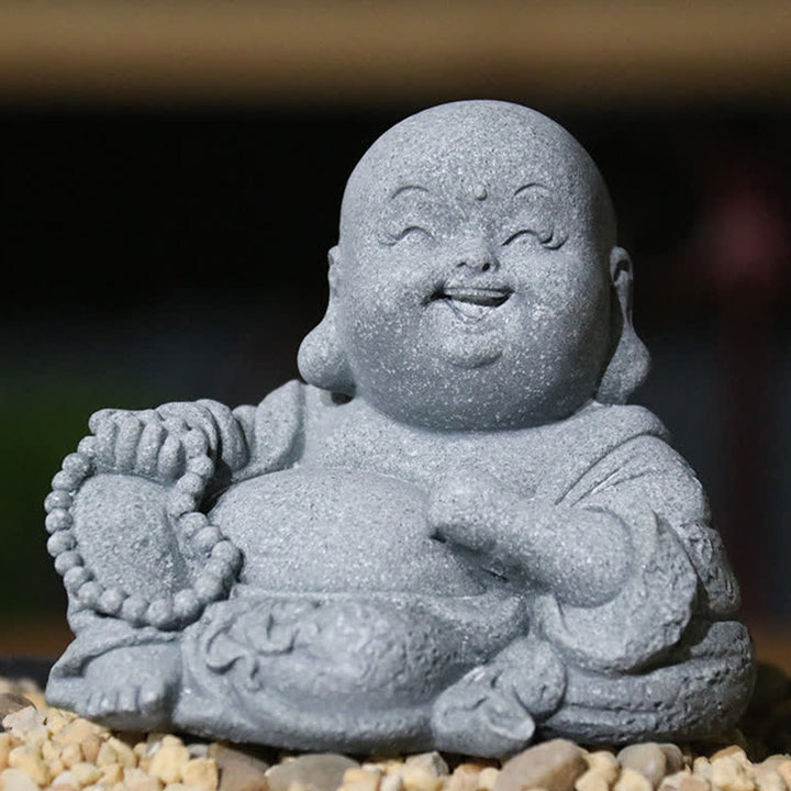 Buddha Stones Méditation Statue de Bouddha Compassion Décoration de la maison - image 1