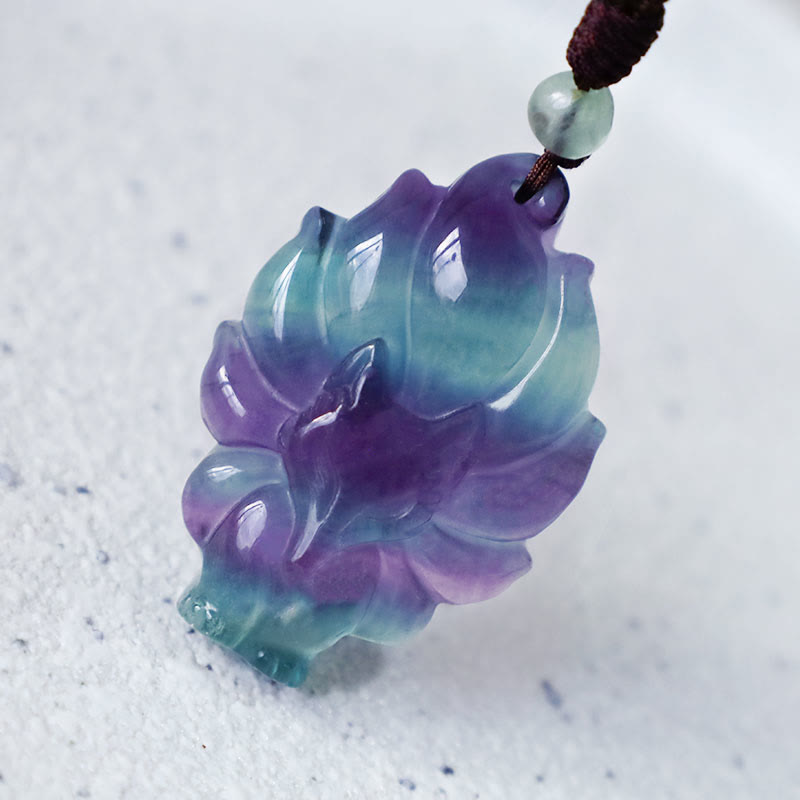 Collier de protection avec pendentif en Buddha Stones dorés