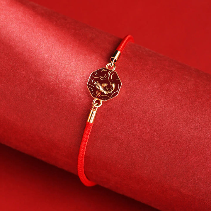 Bracelet tressé artisanal en argent sterling 925 Buddha Stones et poisson Koi porte-bonheur changeant de couleur