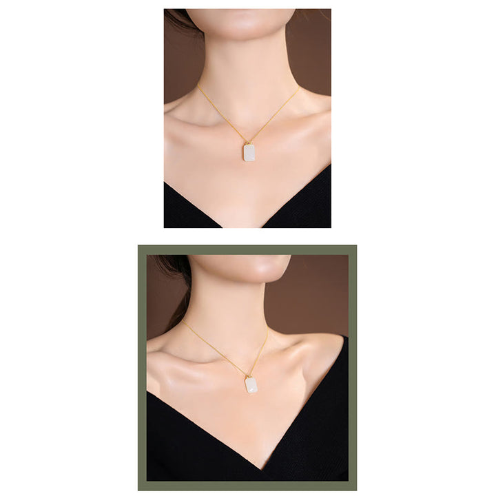 Collier pendentif papillon Bouddha rieur en argent sterling 925 avec jade Hetian naturel cyan - image 18