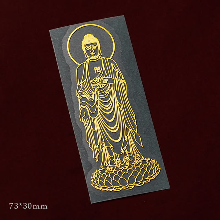 Autocollant pour téléphone avec 12 bénédictions du zodiaque chinois