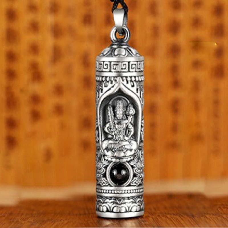 Collier avec pendentif de prospérité et projection de Bouddha du zodiaque chinois - Bœuf/Tigre - image 7