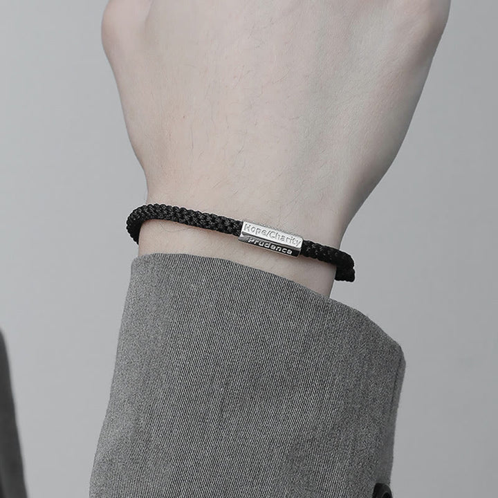 Bracelet tressé Seven Deadly Sins Seven Virtues