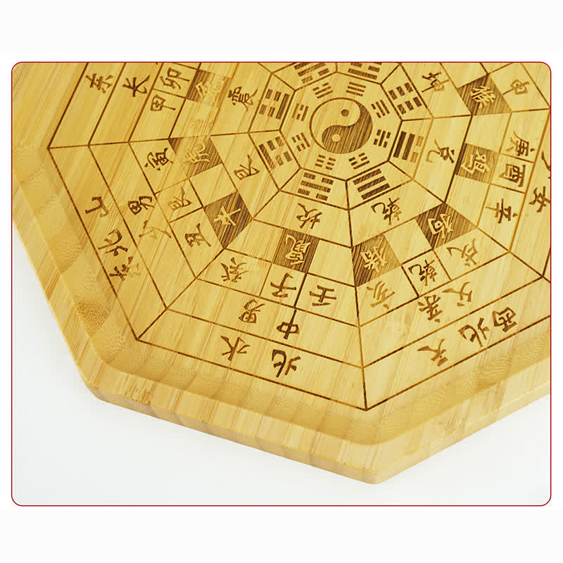 Carte Feng Shui Bambou Bagua Carte Harmonie Énergie