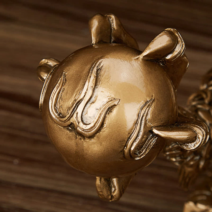 Buddha Stones Feng Shui Dragon Nuage de Bon augure Richesse Chance Décoration - image 16