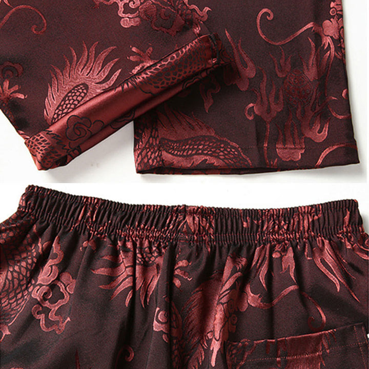 Costume Tang en Buddha Stones pour hommes, vêtements traditionnels chinois Hanfu, chemise de Kung Fu, uniforme, manteau à manches longues, hauts et pantalons, vêtements pour hommes - image 8