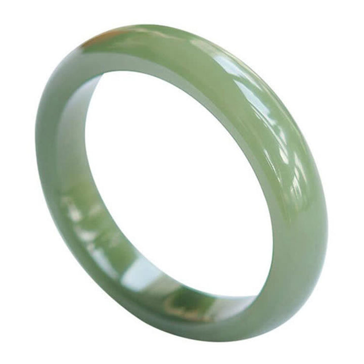 Bracelet jonc de bénédiction en abondance de jade