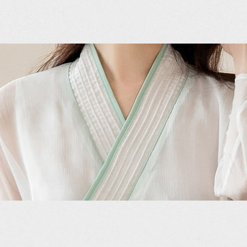 Ensemble de vêtements en mousseline de soie pour femme Buddha Stones et prière rétro, méditation spirituelle zen - image 9