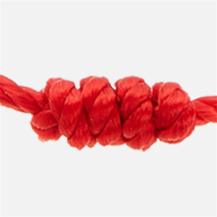 Bracelet de protection en corde rouge à sept nœuds contre le mauvais œil, 4 pièces, Buddha Stones