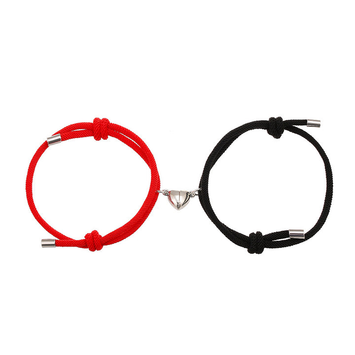 Lot de 2 bracelets magnétiques pour couple