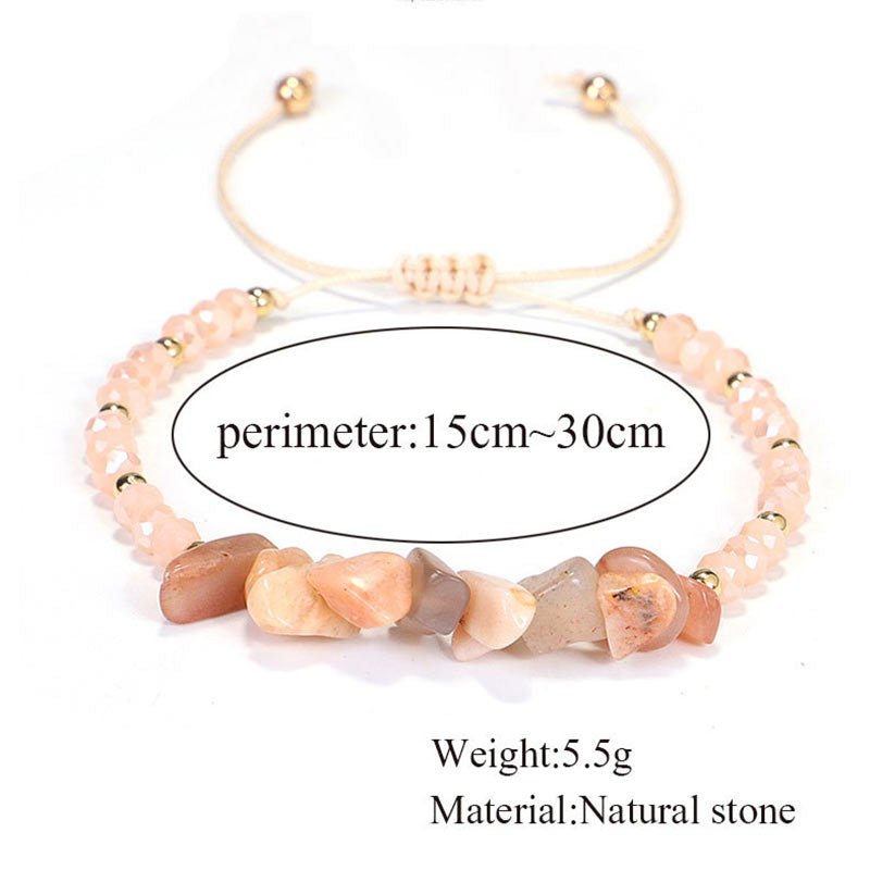 Bracelet tricoté purifiant en améthyste Buddha Stones