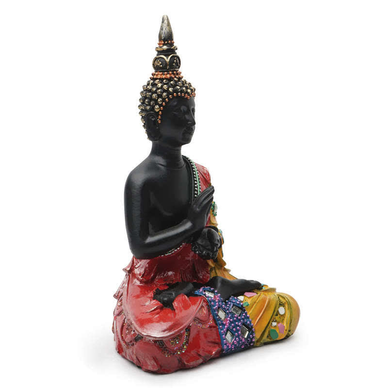 Statue décorative en résine de Bouddha thaïlandais Sérénité - image 4