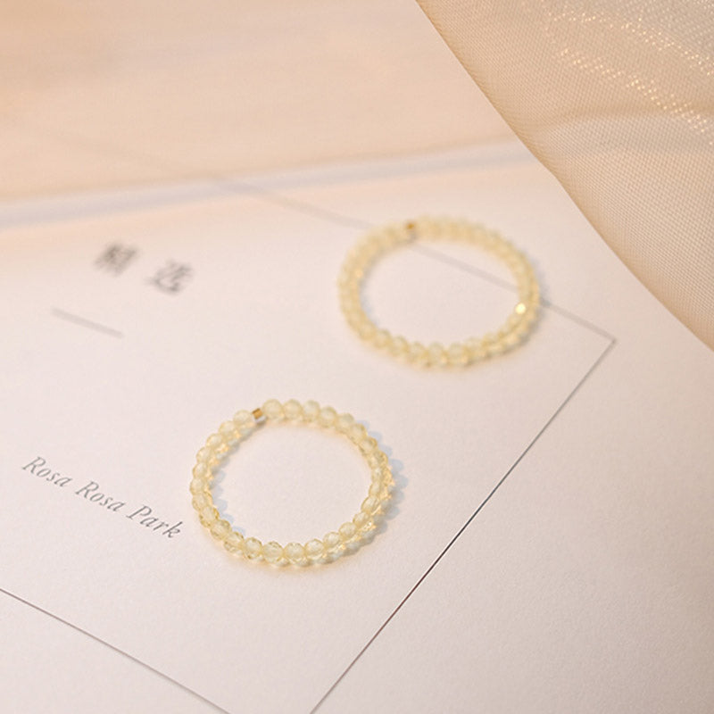 Bague de prospérité et de bonheur en citrine naturelle avec Buddha Stones - image 13