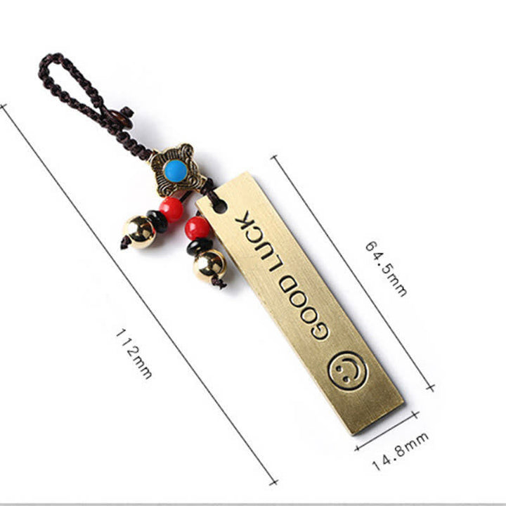 Feng Shui Yin Yang Bagua Wenchang Pen Pagode Roue de prière Porte-clés