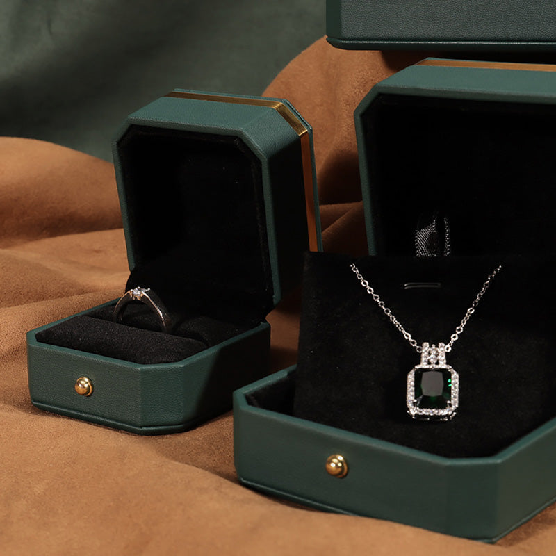 Coffret de rangement pour bijoux Coffret cadeau en cuir PU - image 10