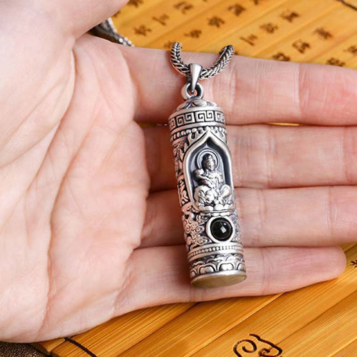 Collier avec pendentif de prospérité et projection de Bouddha du zodiaque chinois - image 11