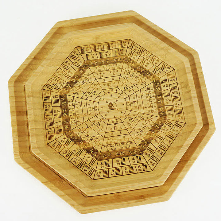 Carte Feng Shui Bambou Bagua Carte Harmonie Énergie