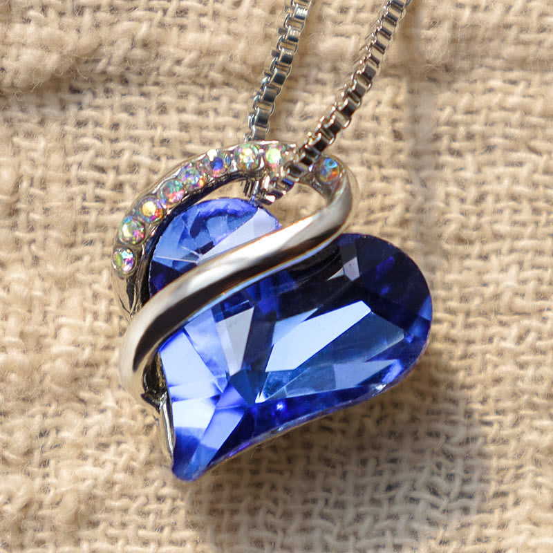 Collier pendentif énergie de guérison pierre de naissance coeur amour Buddha Stones