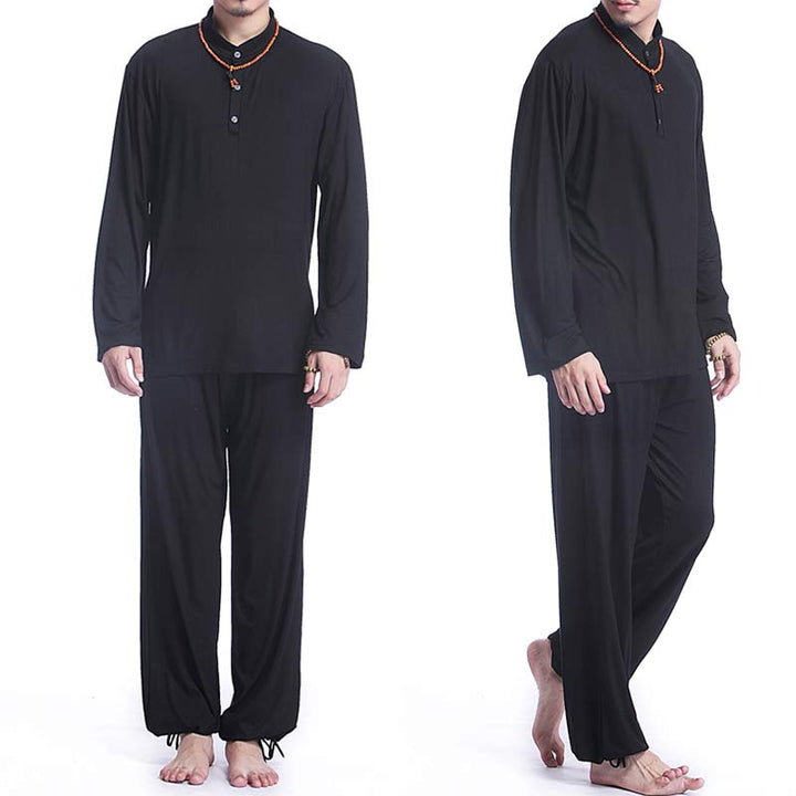 Ensemble de vêtements pour hommes Buddha Stones la méditation, la prière, le yoga, le zen, le tai-chi - image 20