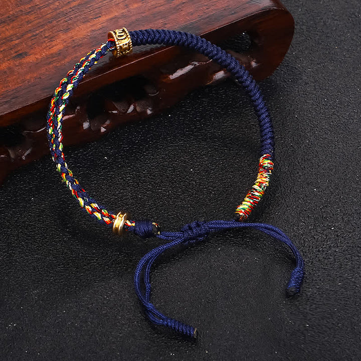 Bracelet de protection et de chance en Buddha Stones Om Mani Padme Hum