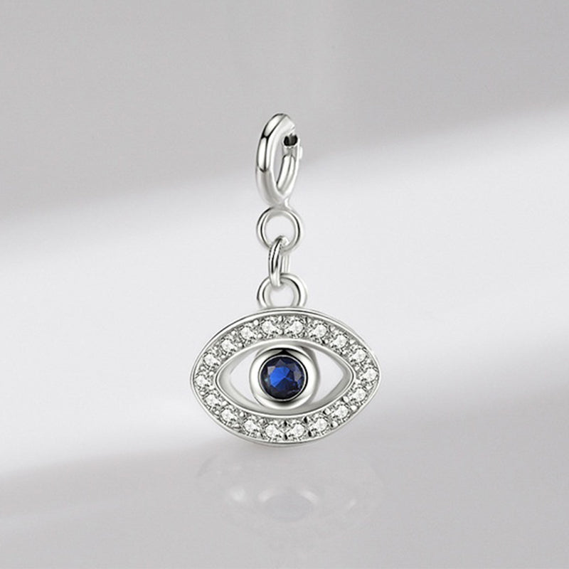 Collier pendentif en argent sterling 925 avec symbole Hamsa et mauvais œil pour la prospérité et la chance - image 5