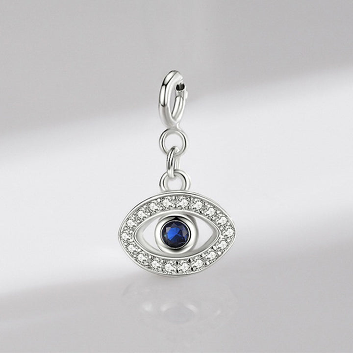 Collier pendentif en argent sterling 925 avec symbole Hamsa et mauvais œil pour la prospérité et la chance - image 5