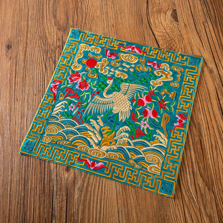 Dessous de Buddha Stones Phoenix Dragon Kirin Dessous de verre pour tasse à thé Dessous de verre Kung Fu