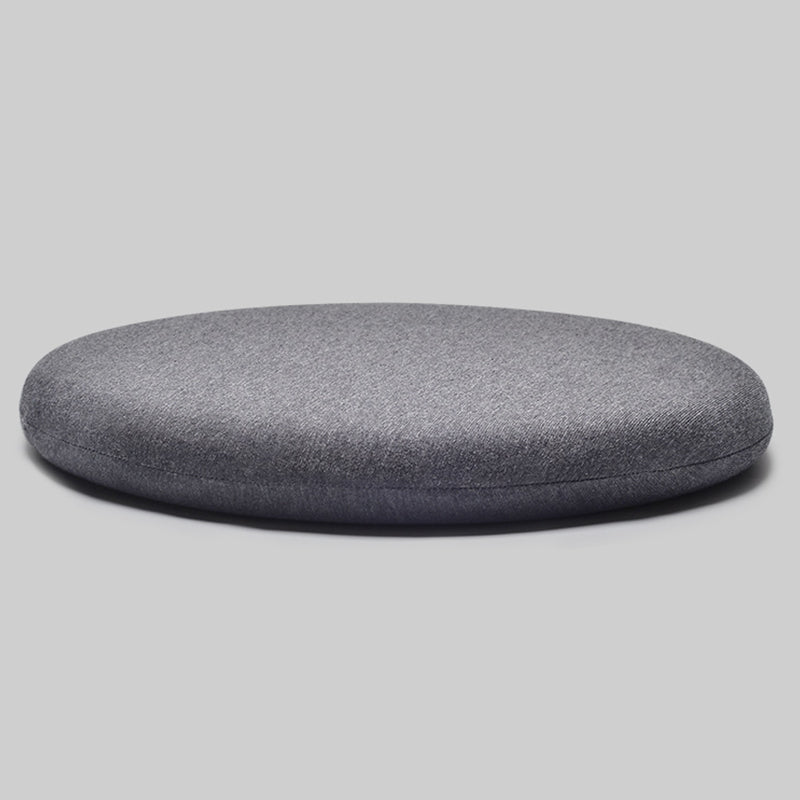 Coussin de siège de méditation en mousse à mémoire de forme, coussin de chaise, décoration pour la maison et le salon - 40 x 40 x 4 cm - Gris - image 1