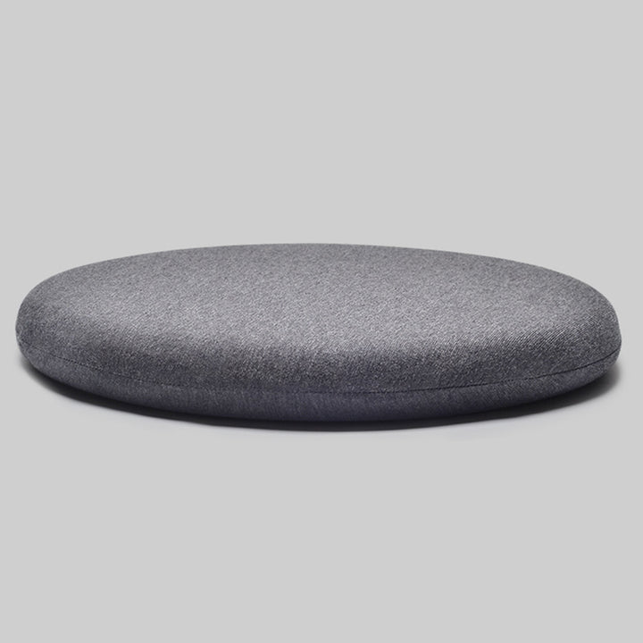 Coussin de siège de méditation en mousse à mémoire de forme, coussin de chaise, décoration pour la maison et le salon - 40 x 40 x 4 cm - Gris - image 1