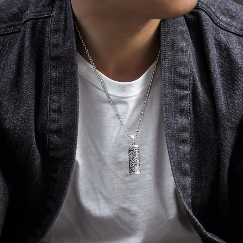 Collier pendentif de protection avec six mots vrais de Buddha Stones - image 4