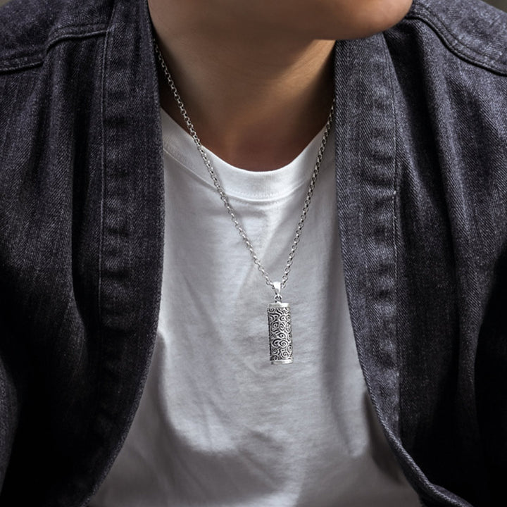 Collier pendentif de protection avec six mots vrais de Buddha Stones - image 4