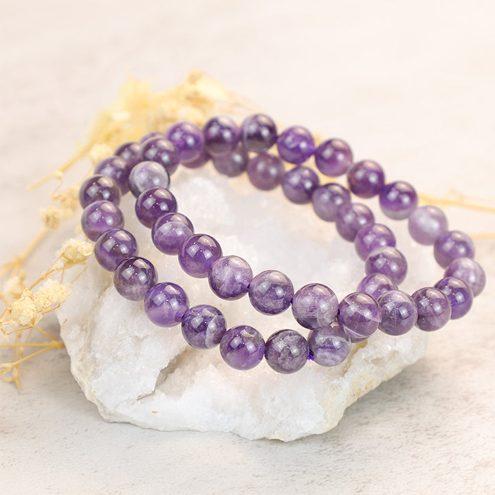 Buddha Stones Le Bracelet Purificateur Améthyste