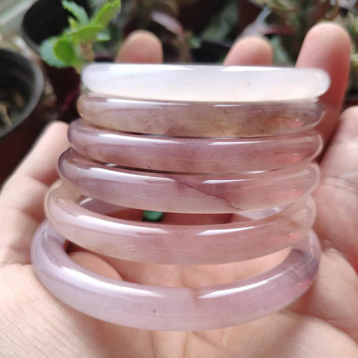 Bracelet de protection du bonheur en jade violet Buddha Stones - image 6